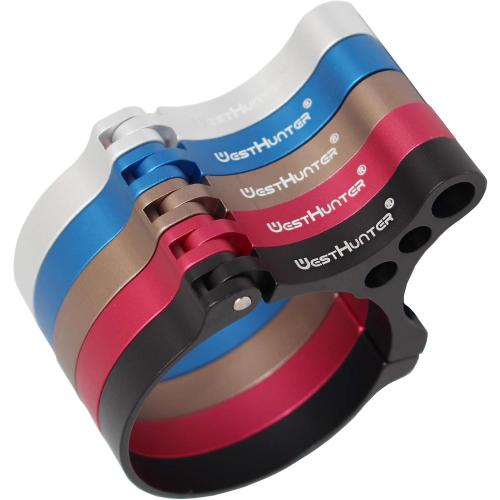 WestHunter Optics Riflescope Switchview Throw Levers | 3 Sizes(42 mm / 44 mm / 46 mm), 2 Types, 5 Colors