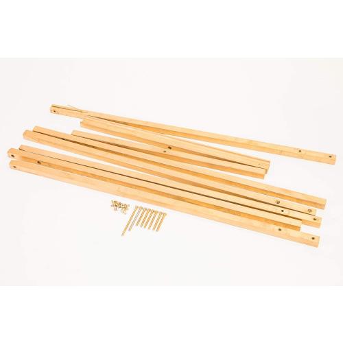 Wood Easel for Wedding or Any Event's Framed Picture Display  l Events Flower Display l Wood Easel Floral (Natural)