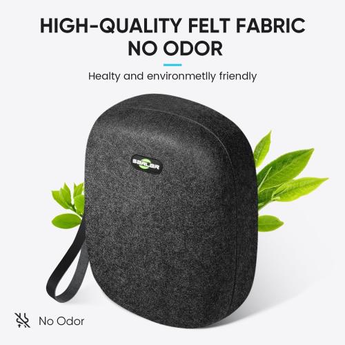 sarlar Hard Carrying Case for Oculus Meta Quest 3/3S/Apple Vision Pro M5/M2/Galaxy XR VR Headset and Controller Accessories, Minimalist Aesthetic for Travel and Home Storage, Black