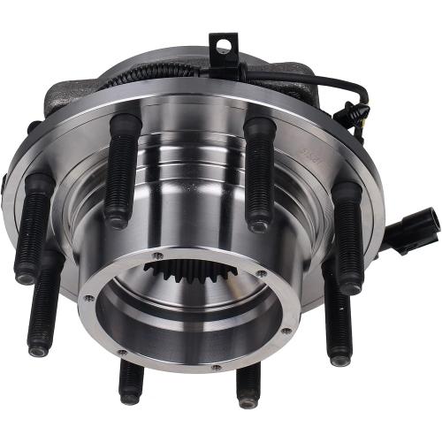 PAROD 515081 Front Wheel Bearing & Hub Assembly Compatible with 2005-2010 Ford F-250 Super Duty, Ford F-350 Super Duty SRW 8Lugs w/ABS