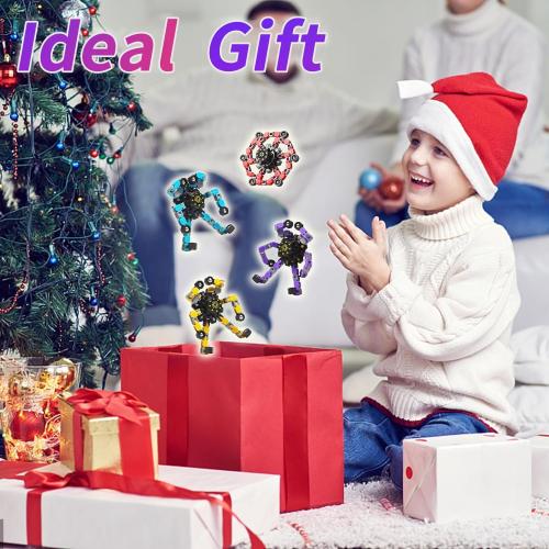 Transformable Fidget Spinners 9-Pack – Sensory Toys for Kids & Adults with ADHD, Autism, Anxiety Relief Easter Gifts