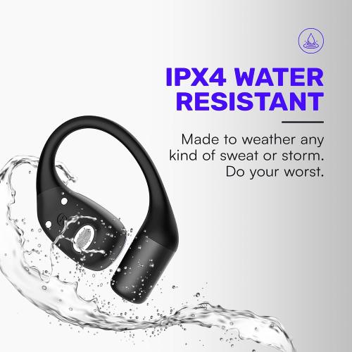 Raycon Essential Open Ear Earbuds – Open Ear Headphones, Earbuds Wireless Bluetooth, Sweat & Water-Resistant Earphones, Running Headphones with Ultra-Lightweight Design, 36 Hours Battery Life (Mint)