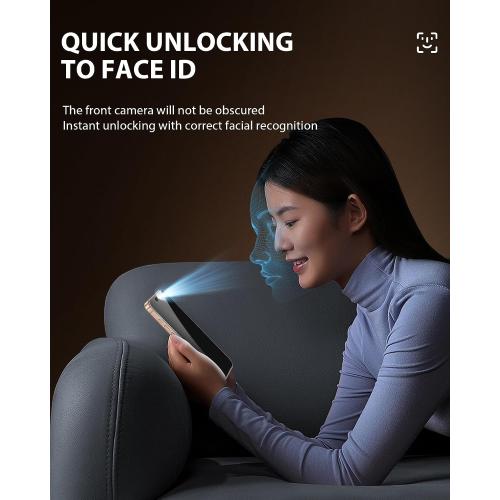 PDDKISS 2 Pack Privacy Screen Protector for iPhone 16 Pro