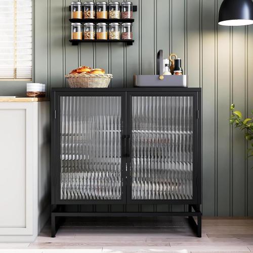 Beautyhero Adhesive Reeded Glass Window Privacy Film, Shatterproof Fluted Frosted Glass Clings, Waterproof 3D Decorative Window Coverings for Bathroom, Cabinet, Front Door, 35.4 x 78.7 Inch