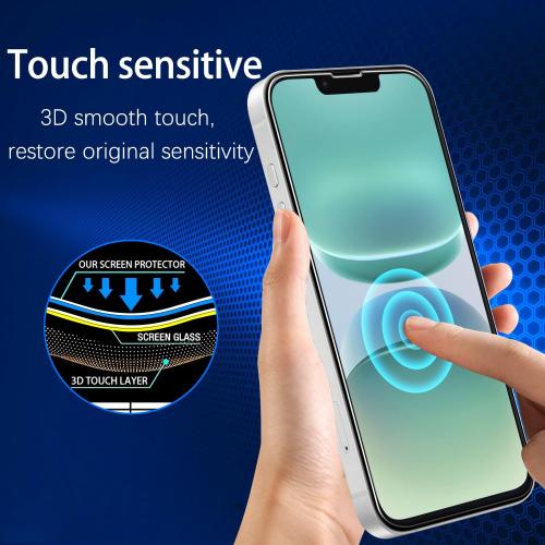 MAYtobe [2-Pack Screen Protector for Apple iPhone 16e Tempered Glass, 9H Hardness, Anti Scratch, Easy to Install