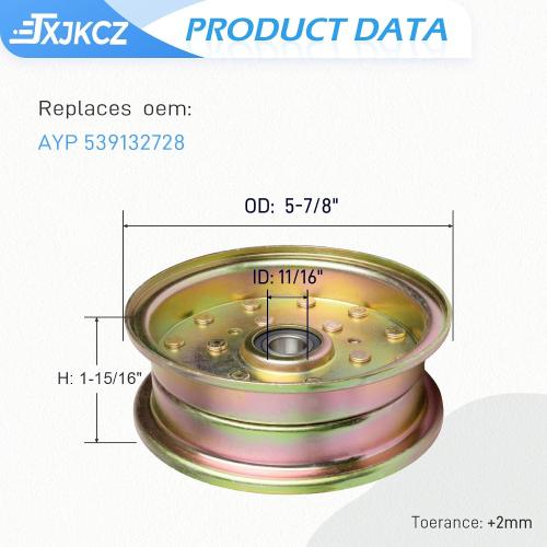46 Inch Deck Rebuild Kit Fit for Husqvarna RZ4623 RZ4621 LSZ 4622 RZ4219 Dixon Speed ZTR 46 Lawn Mower Includes 2 Spindle 174356 174358 2 Blade 21546611 2 Idler 539132728 196104 1 Belt 539117245