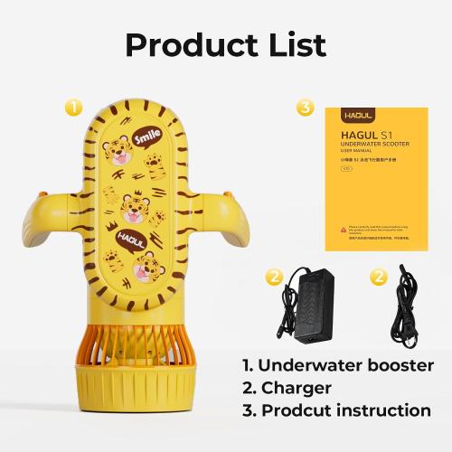 S1 Underwater Scooter for Family Fun Time, Long Battery Life Sea Scooter for Swimming & Snorkeling, 2 Speed Modes Pool Scooter for Playing in The Pool & Water Park‼️ has charger light scratches‼️