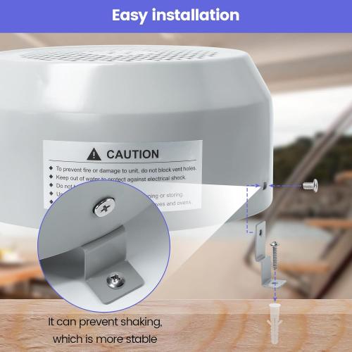briidea Air Dryer Made by Durable Material, Suitable for Ships, RVs, Storage Rooms
