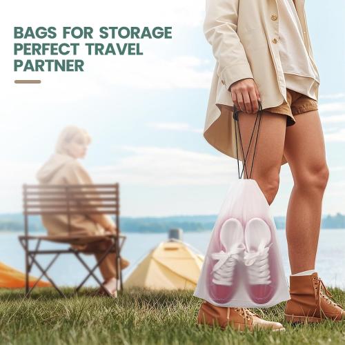 23 Pack Shoe Bags for Travel, 11.8 x 15.7 Waterproof Travel Shoe Bags for Packing,Large Travel Bag for Shoes, Storage Bags Travel Essentials Men for and Women