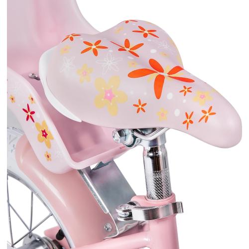 JOYSTAR Unicorn Kids Bike for Girls Ages 2-9 Years Old, 12 14 16 18 Inch Kids Bike with Training Wheels, Doll Seat, Streamers and Basket, Toddler Girls Bike, Multiple Colors
