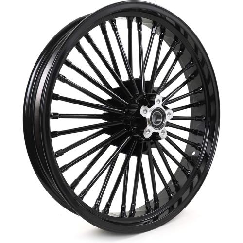 Gloss Black  Wheel Rim Set Of 2, (Little Dent see the pictures )