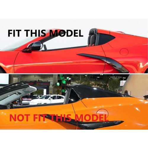 crosselec Carbon Fiber Interior Center Control Cover Trim for Chevrolet Corvette C8 2020-2025 (Central Control Kit)