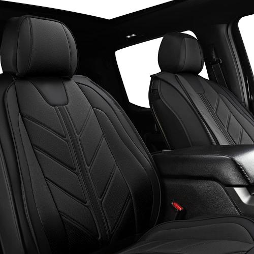 Pickup Seats Covers Compatible with Dodge Ram 1500 2009-2024 Limited Laramie Big Horn Truck Pleather Seat Covers Custom Fit Dodge Ram 2500 3500 (Black,5 Sets Full Seat)