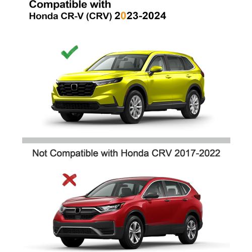 in-Channel Window Rain Guards Fit for Honda CR-V CRV 2023 2024 2025 C-RV Extra Durable Window Deflectors Vent Shades Visors Exterior Car Accessories- 4 pcs