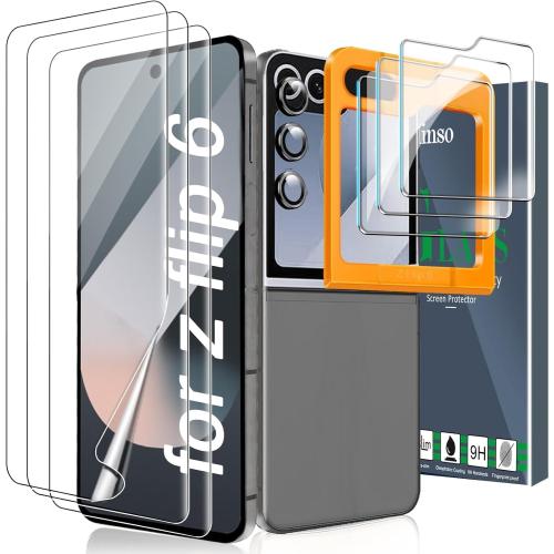 Ferilinso 3 Pack Screen Protector for Samsung Galaxy Z Flip 6 / Z Flip 7 FE