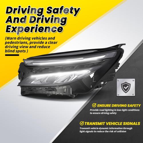 Hedalight Assembly Compatible with Equinox LT | RS 2022-2024 | Driver Side Hedalight Front Headlamp with DRL GM2502532(left)