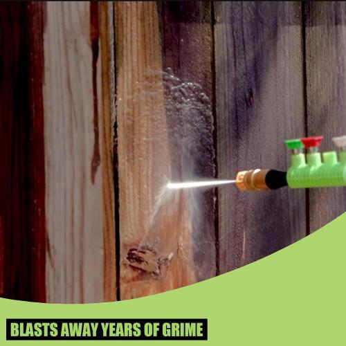 Pressure Washer, Foam Cannon, 4 Different Pressure Tips, Power Washer for Cars/Fences/Driveways/Home/Patios