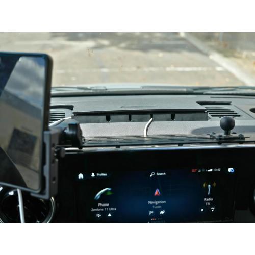 White Top Adventures Sprinter Dash Cable Organizer 2019  – Compatible with Mercedes-Benz VS30, Airstream, Winnebago, Jayco, Storyteller Overland – Cord Holder for Dash Charging Cabinet