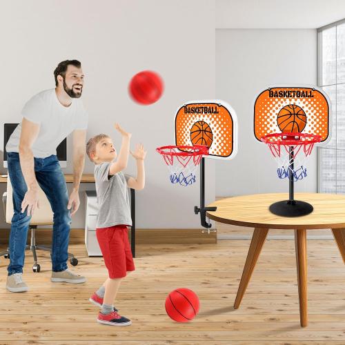 Toddler Basketball Hoop Indoor, Basketball Hoop for Kids Mini Kids Hoops for Outdoor Indoor Goal for Sport Toys Christmas Birthday Gift