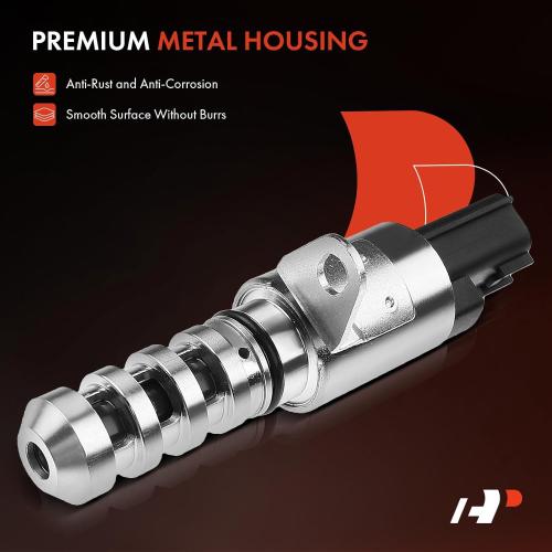 A-Premium Engine Variable Valve Timing (VVT) Solenoid Compatible with Nissan Altima 2013-2017, Rogue 2014-2020, L4 2.5L, Replace# 237963TA1A, 237963TA4A