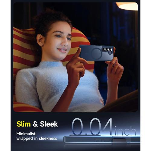 LeYi for Z-Fold-6 Case: Samsung Z Fold 6 Case [Compatible with MagSafe] with 2Pcs Screen Protector, Magnetic Integrated Structure Shockproof Protective for Galaxy Fold 6 Case, Royal Blue