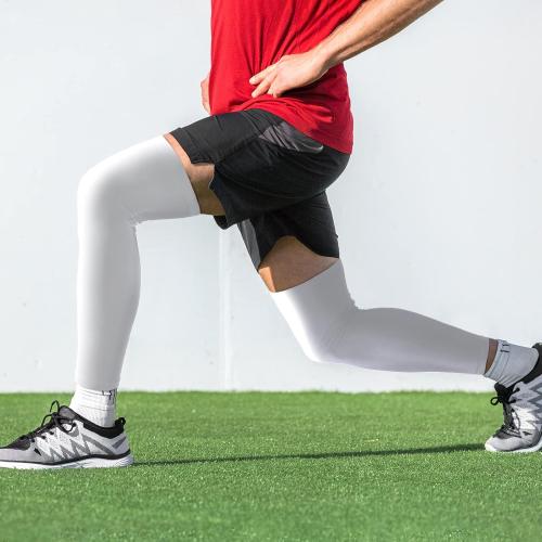 Sizes XL......Leg Sleeves Compression Long Knee Sleeve UV Protect for Men Women Sport Basketball Football
