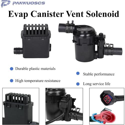 Vapor Canister Vent Valve/Solenoid P0446 Fit for 2007-2019 Chevy Silverado 1500 2500 3500/GMC Sierra 1500 2500 3500 Fuel Tank Vapor Emission Canister Vent Solenoid CVS191 911-099 23103351