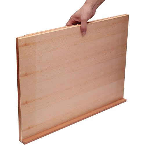 Falling in Art Large 5-Position Wood Drafting Table Easel Drawing and Sketching Board, 23 2/9 Inches by 16 1/2 Inches