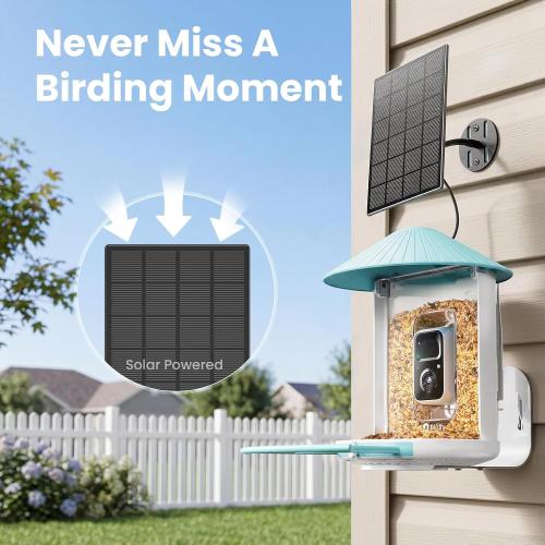 NETVUE by Birdfy Smart Bird Feeder with 2K AI Camera