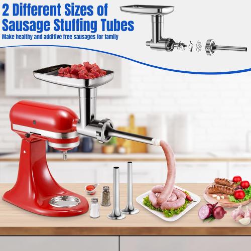 Metal Food Grinder Attachments for KitchenAid Stand Mixers