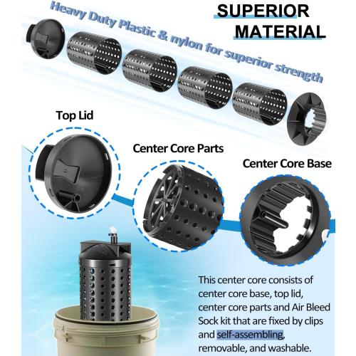 59053800 Center Core Replacement Part for Clean & Clear RP Filter CC 150, 175 and 200 Square Feet EC- 160317 160318 CCRP150 CCRP200 Pool and Spa Cartridge Filter Part