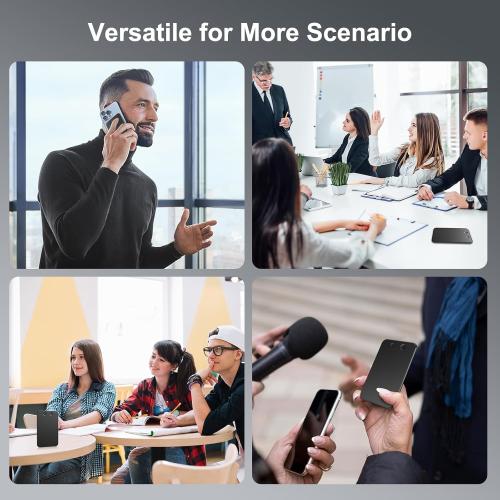 AI Voice Recorder,64GB Note Voice Recorder with Transcribe,Mind Mapping & AI Summary,Digital Voice Recorder with App,Audio Recorder for Lectures,Phone Calls,Meetings,Interviews Etc，Black