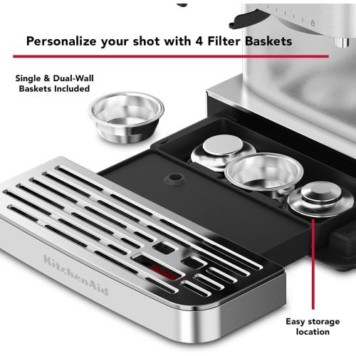 KitchenAid Semi Automatic Espresso Machine  (missing PCs)