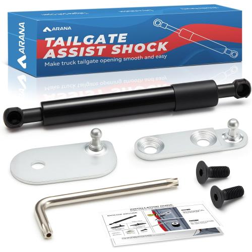 ARANA Tailgate Assist Shock for Ford Ranger, 2019-2024 Ford Ranger Tailgate Soft Open Accessories, 43206 Truck Tail gate Damper(All Tools Provided)