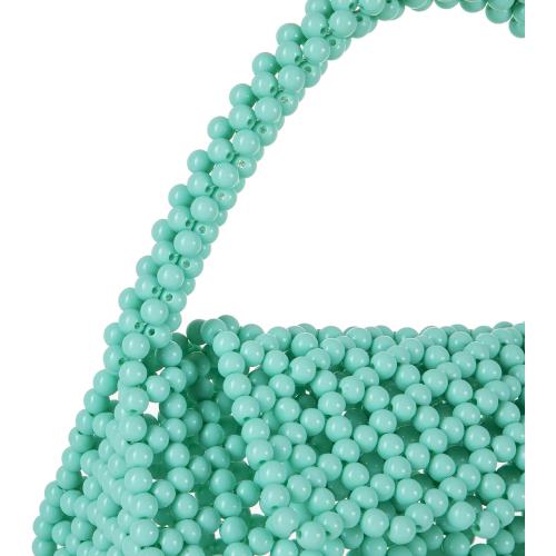 YUSHINY Candy Color Acrylic Beaded Hollow Handbag Evening Clutch Triangle Bags for Wedding Party