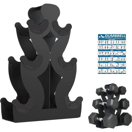 Dumbbell Storage Rack Weight Organizer Rack Only for Home Gym Weight Rack No need Assembly