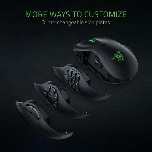 Razer Naga Trinity 20 Button Gaming Mouse 16000DPI, Black