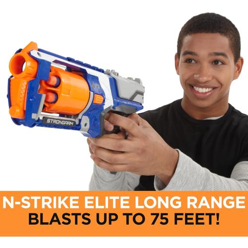 NERF N Strike Elite Strongarm Toy Blaster with Rotating Barrel (Amazon Exclusive)