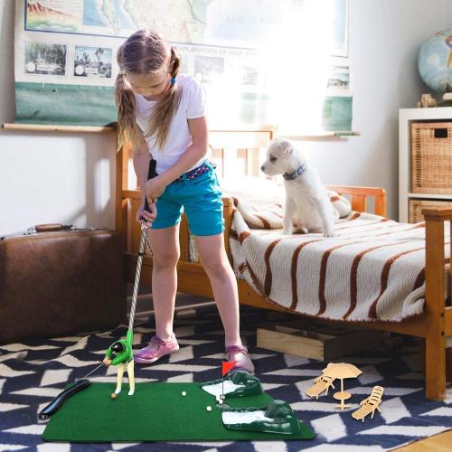Mini Golf Toys for Kids/Adult, Retirement Gift Two Mini Golfers for Parent-Child Interaction, Fun Play Golf Indoor Games, Family Game for 6 7 8 9 Year Old Boys Girls