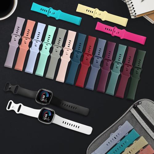 Sport Bands & Storage Case for Fitbit Versa 3/4,Sense1/ 2