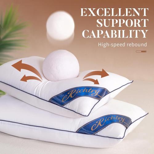 Premium Memory Foam 14 x 22 Inch Throw Pillow Insert - Decorative Lumbar Throw Pillow for Living Room, Sofa and Couch, 14 x 22 Inch, White