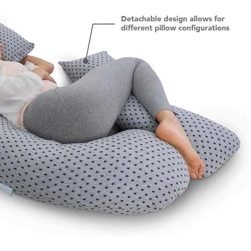 Pregnancy Pillow Maternity Pillow Pregnancy Pillow U Shaped Full Body Support Maternity Pillows for Women with Washable Removable Cotton Maternity Pillow