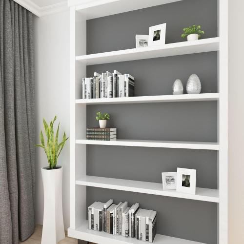 Decotalk 30x200 Grey Wallpaper Peel and Stick, Solid Grey Wallpaper Removable, Solid Color Contact Paper for Cabinets and Drawers Wallpapers for Bedroom Gray Wall Paper Vinyl Wrap Self Adhesive