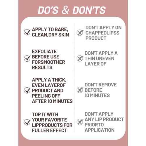 Lip Stain Peel Off Lip Liner Stain with Tweezer, Long Lasting Matte Lip Tint Tattoo, Highly Pigmented Color Lip Makeup, Waterproof Lipstick, Transfer-proof Lipstain for Women, Nude