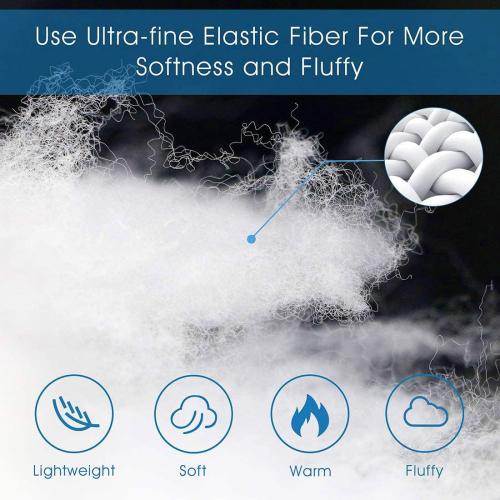 Cozynight Down Alternative Comforter-All Season Full Comforters Duvet Insert with Corner Tabs-Lightweight Breathable Reversible White Comforter 82x86 inches
