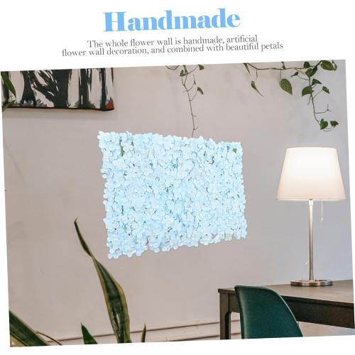 Artificial Flower Wall Decor for Weddings Hydrangea Flower Backdrop Wall for Events Beautiful Floral Ornament for Party Anniversary Decoration -11PC