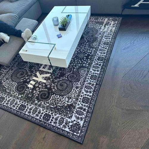 KEEP OFF Rug Cashew Flower Classic Paisley Cashmere Large Carpet Hypebeast Decor Parlor Bedroom Playroom Artistic Premium Floor Mat (50x80cm(1.6x2.6ft))