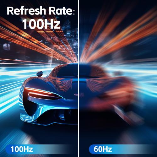 ArcticPro 22 inch Class Thin Full HD (1920 x 1080p) Computer Monitor, 100Hz Refresh Rate, 99% sRGB, 3-Sided Frameless, Ultra Slim, VESA, LowBlue Mode, Tilt Adjust, HDMI *1, VGA*1