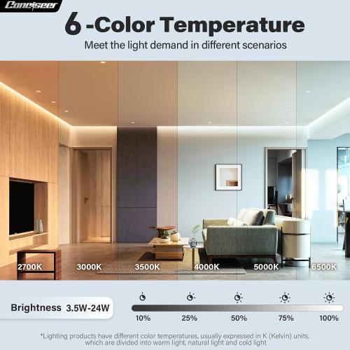 64 Inch Ceiling Fans with Lights and Remote, Bedroom Living Room Office Library Cafe Outdoor Industrial, 5CCT Dimmable, Dual Color 7 Blades, 6 Speed Reversible Quiet DC Motor, Gold/Wood Grain
