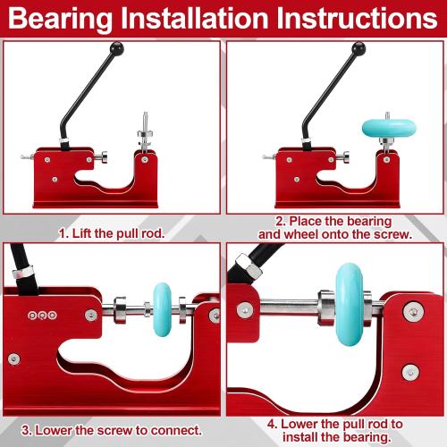 Bearing Press and Puller Wheel Bearing Press Fits 7mm 8mm